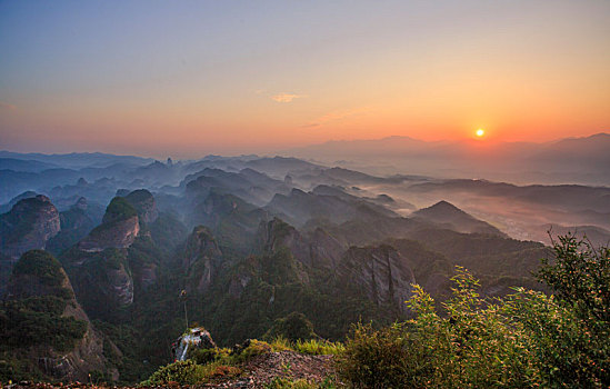 湖南崀山风光