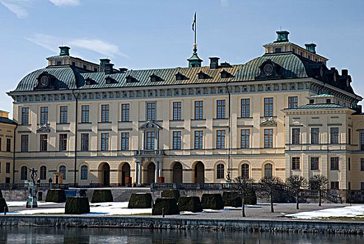 德罗特宁霍尔姆宫,世界遗产,斯德哥尔摩,瑞典,斯堪的纳维亚,欧洲