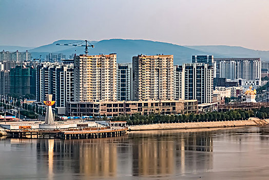 黑龙江省牡丹江市都市建筑景观