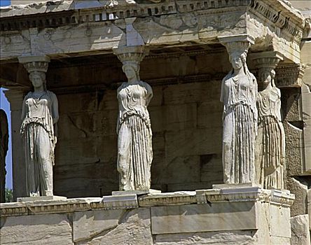 伊瑞克提翁神庙,卫城,雅典,希腊