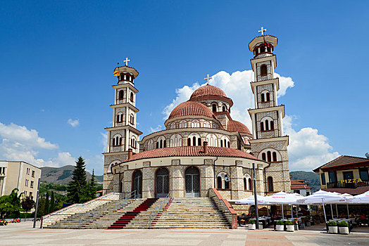 东正教,大教堂,阿尔巴尼亚,欧洲
