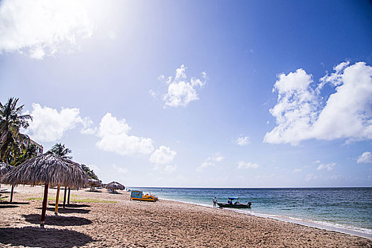 古巴-特立尼达的安康海滩