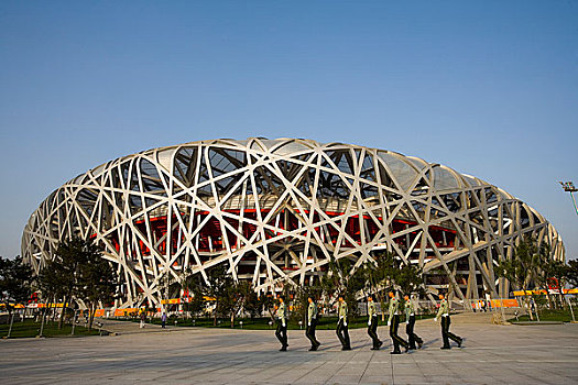 鸟巢,国家体育馆,外景