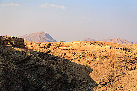 峡谷,红岩,框架,山,塞斯瑞姆,区域,纳米布沙漠,纳米比亚,南非