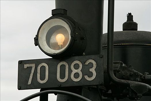 前灯,历史,蒸汽机车