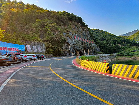 盘山路,山路,一路前行