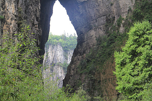 武隆天坑地缝