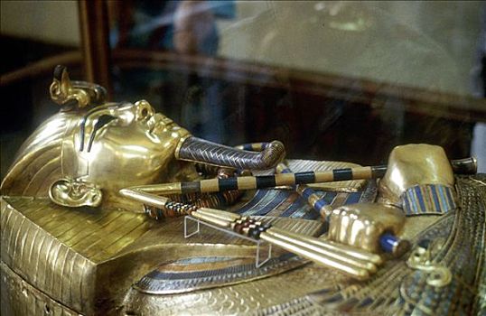 黄金,石棺,国王,第十八王朝,古埃及,艺术家,未知