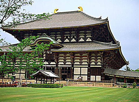 木质,建筑,京都,日本