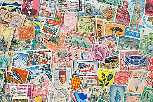 邮票,世界