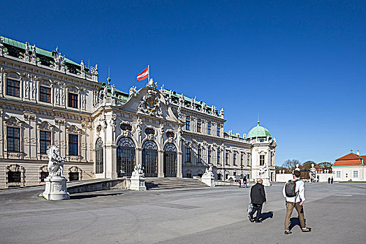 观景楼,维也纳,奥地利,欧洲