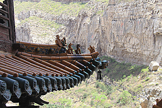 近观悬空寺