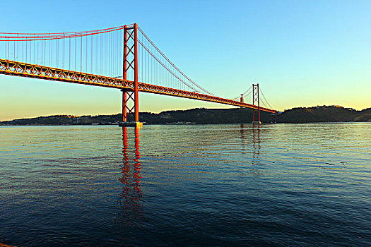 塔霍河,桥,里斯本,葡萄牙