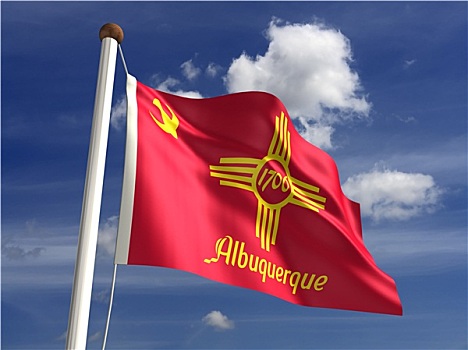 阿布奎基,城市,旗帜