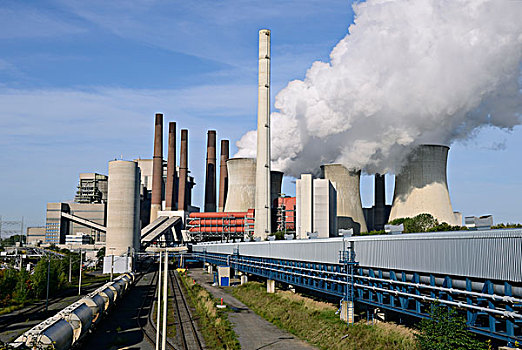 火力发电站,德国,北莱茵威斯特伐利亚