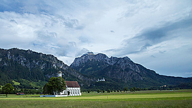 巴伐利亚乡村教堂