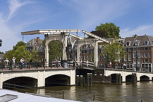 瘦桥,阿姆斯特河,阿姆斯特丹,荷兰