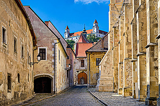 老城,城堡,布拉迪斯拉瓦,斯洛伐克