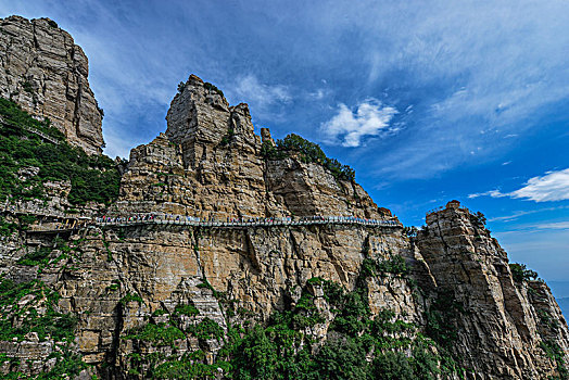 中国,河北,白石山景观