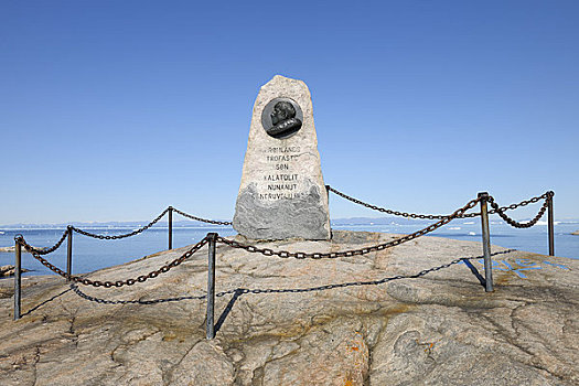 纪念建筑,伊路利萨特,伊路利萨特冰湾,迪斯科湾,格陵兰