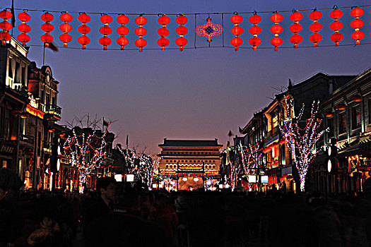中秋节前门灯会