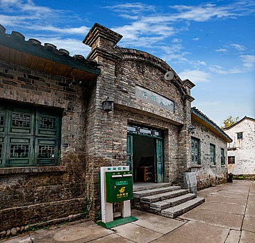 江西婺源县江湾古村落,百年邮局