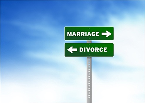 婚姻,离婚,路标