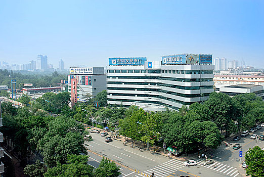 天津友谊路金融街--深圳发展银行
