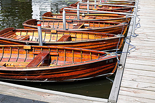 划船,船,汉堡市,德国,欧洲