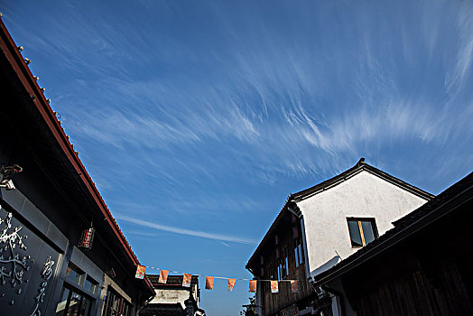 天空,历史文化街区