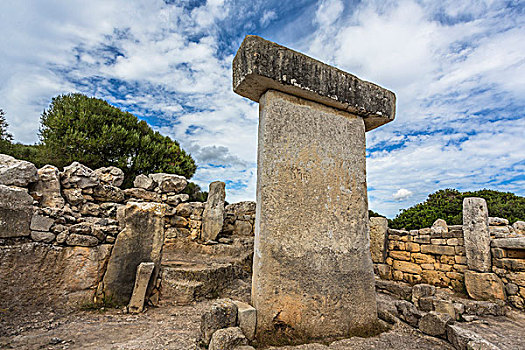 中世纪,乡村,巨石,2000年,遗迹,米诺卡岛,巴利阿里群岛,西班牙,欧洲