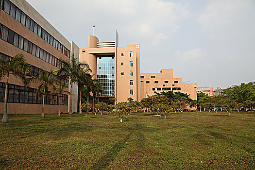 江门,五邑大学,校园建筑物