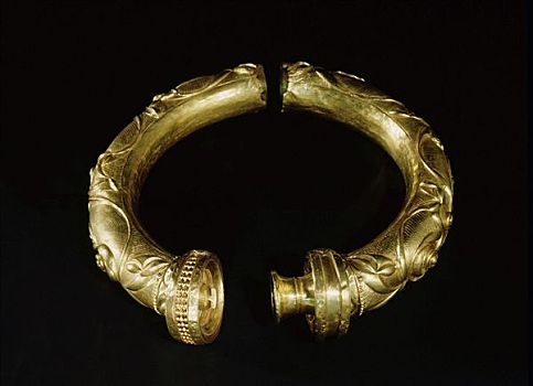 管状,黄金,北爱尔兰,公元前1世纪