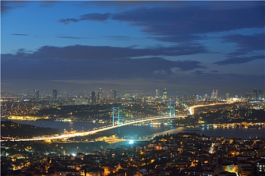 伊斯坦布尔,土耳其,博斯普鲁斯海峡,桥