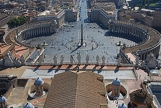 风景,罗马,穹顶,圣彼得大教堂