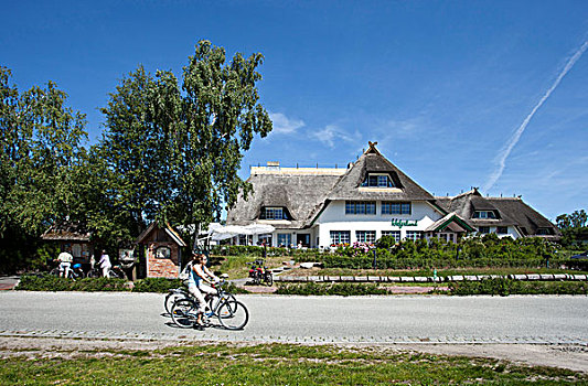 自行车道,梅克伦堡前波莫瑞州,德国,欧洲