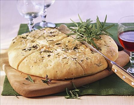 意式香饼,扁平面包,意大利