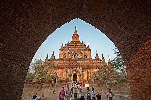 亚洲,缅甸,蒲甘寺庙
