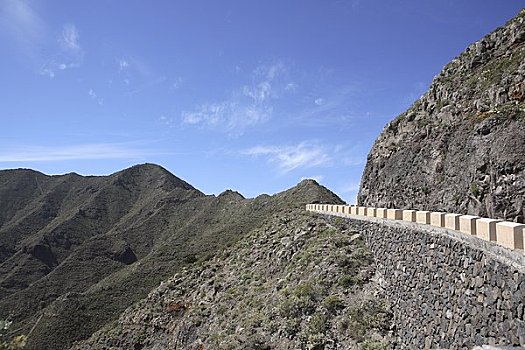 道路,特内里费岛,加纳利群岛,西班牙