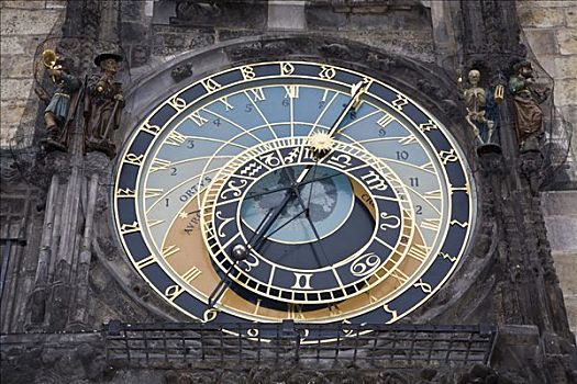 布拉格,天文钟,老市政厅