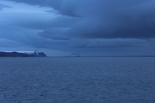 南极,冰海,天空