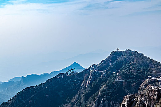 山东省泰安市泰山自然景观