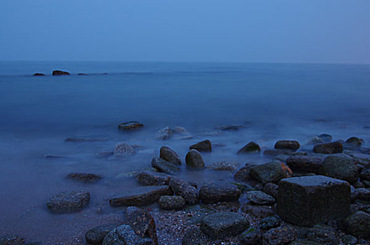 海边夜景