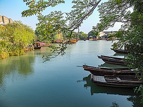 浙江省桐乡古镇－乌镇,水乡秋景