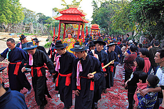 潮州磷溪镇春节民俗活动