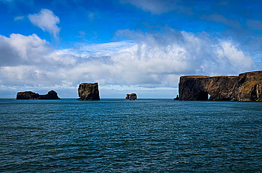 海洋,悬崖,冰岛