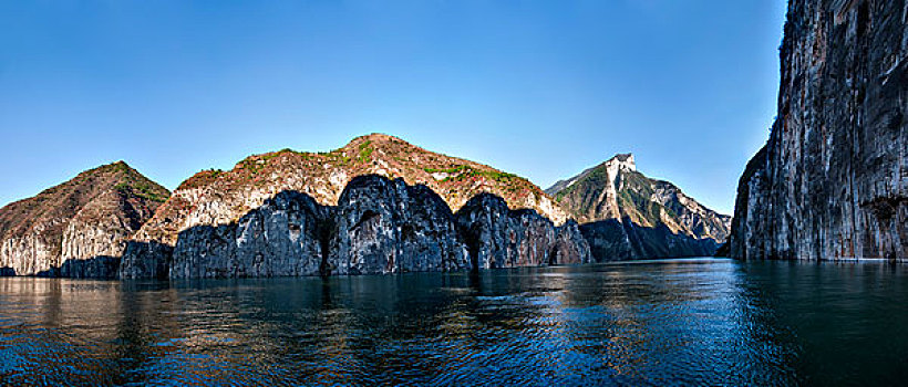 长江三峡瞿塘峡峡谷