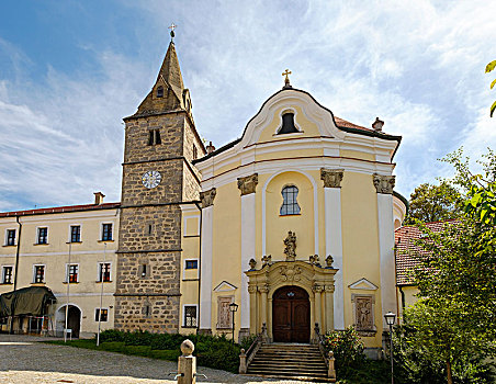 寺院,教堂,巴伐利亚森林,普拉蒂纳特,巴伐利亚,德国,欧洲