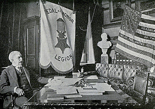 纳尔逊,英里,美军,将军,总部,1898年,艺术家,未知