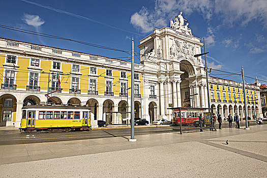 商业,广场,里斯本,葡萄牙